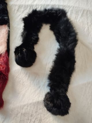 Pañuelos de pelo y bufanda de pelo
