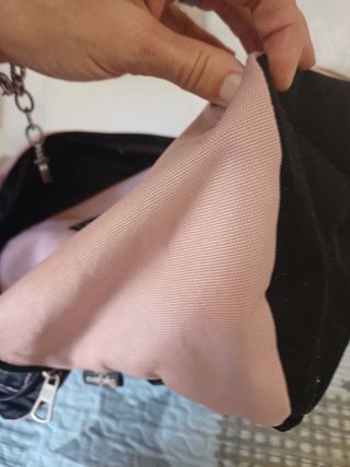 Mochila Pepe Jeans Rosa y Negra