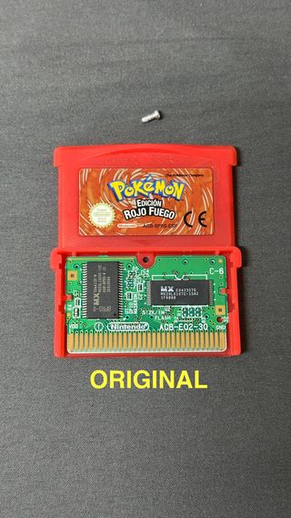Pokemon Rojo Fuego ORIGINAL GameBoy Advance