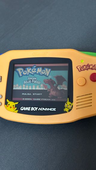 Pokemon Rojo Fuego ORIGINAL GameBoy Advance