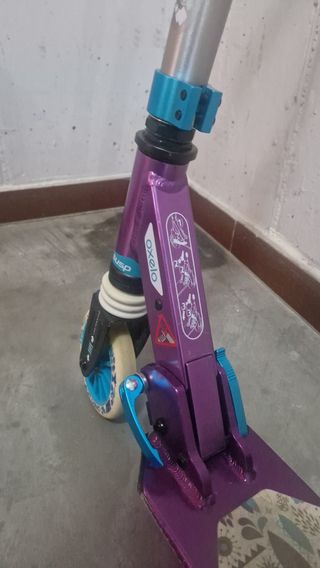 Patinete Scooter Oxelo MID5 Morado