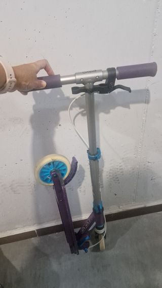 Patinete Scooter Oxelo MID5 Morado