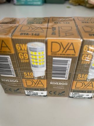 Lampadine LED G9 6W - Confezione da 10