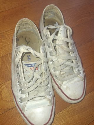 Converse blancas talla 38