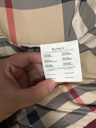 Sudadera Burberry Original Beige/Burdeos