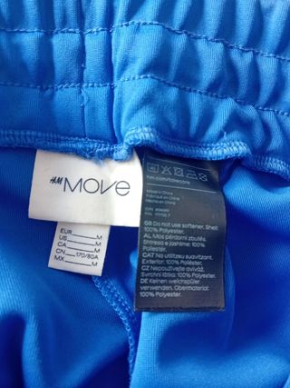 Pantalón chándal retro azul