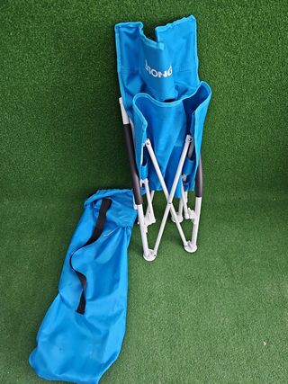 Silla Playa Plegable SONGMICS Azul