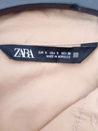 Camisa over size camel