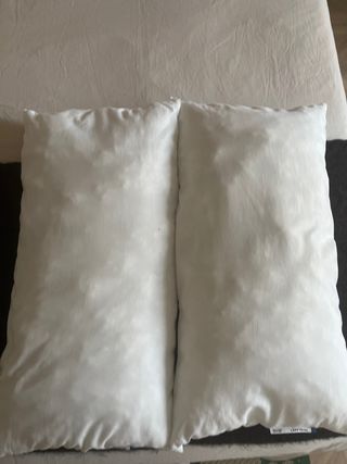 2 Almohadas Ikea Blancas