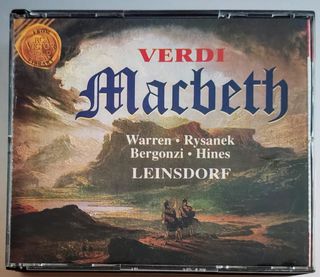 Doble CD Ópera Macbeth (Verdi)