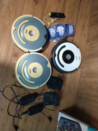 Lote 3 iRobot Roomba + Accesorios