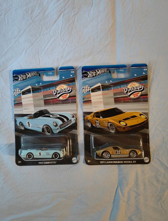 Hot Wheels Vintage Racing Club 2 autos
