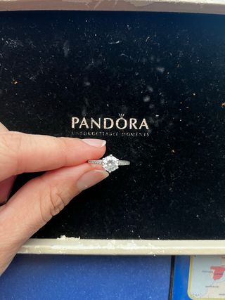 Anillo Pandora Plata