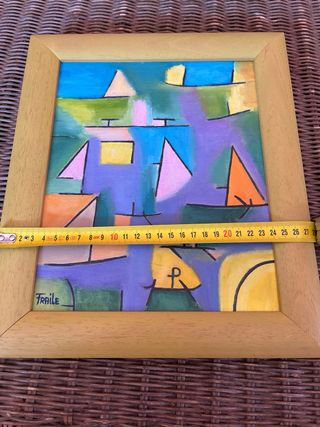 Cuadro abstracto Fraile