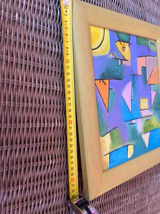 Cuadro abstracto Fraile