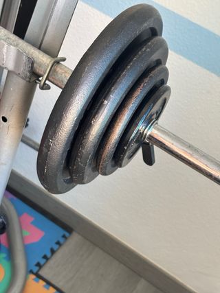 Discos de pesas Domyos 10kg, 5kg, 2kg