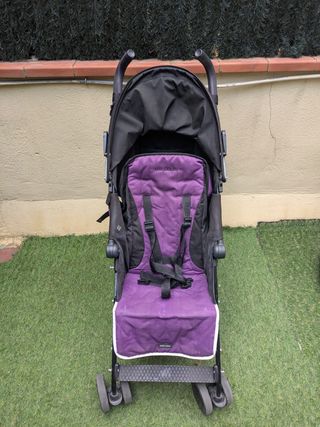 Carrito bebe Maclaren Paraguas Negro y Morado