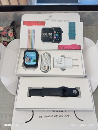 Reloj Inteligente Save Family Negro