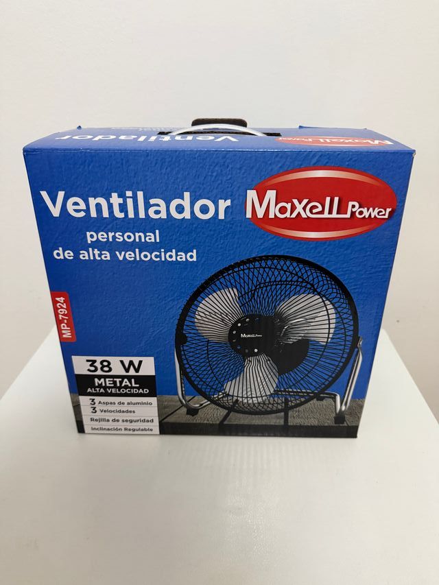 Ventilador Maxell Power MP-7924 Metal 38W