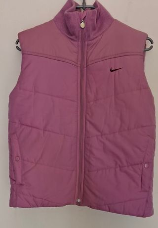 Chaleco acolchado rosa Nike