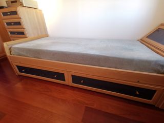 Cama nido con 2 cajones