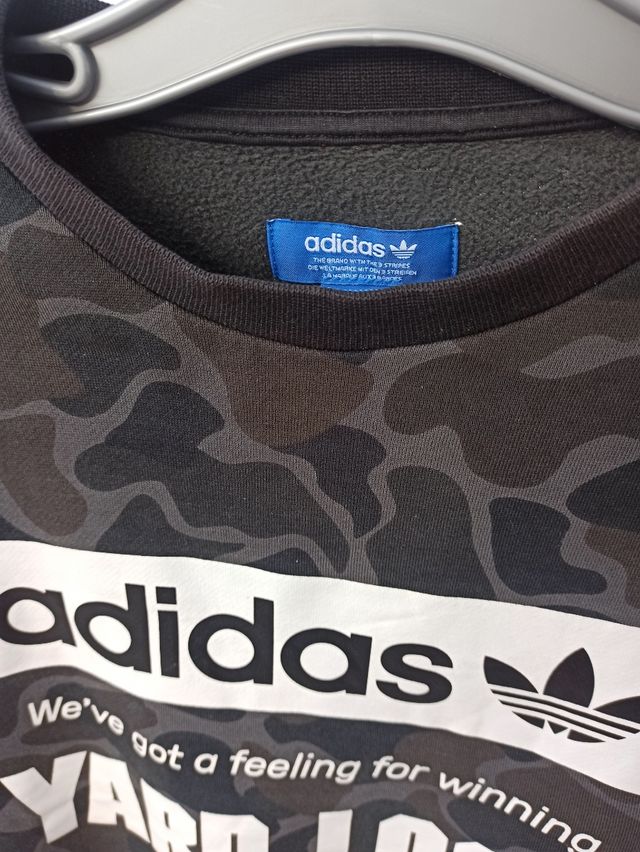 Sudadera Adidas Edición Limitada Vintage, talla M