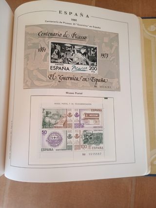 Álbum Sellos España Antiguo
