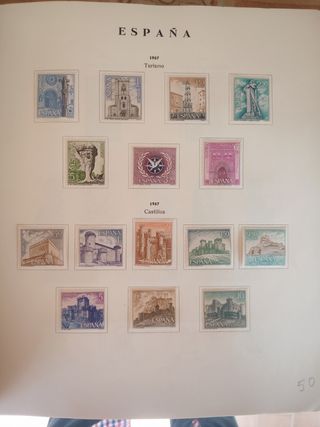 Álbum Sellos España Antiguo