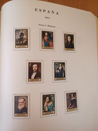 Álbum Sellos España Antiguo