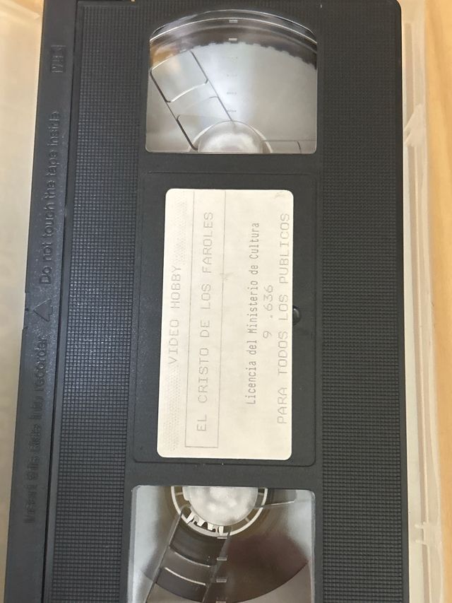 El Cristo de los Faroles VHS Antonio Molina