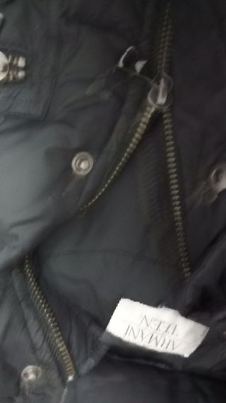 Plumas Armani Talla 38 Negra