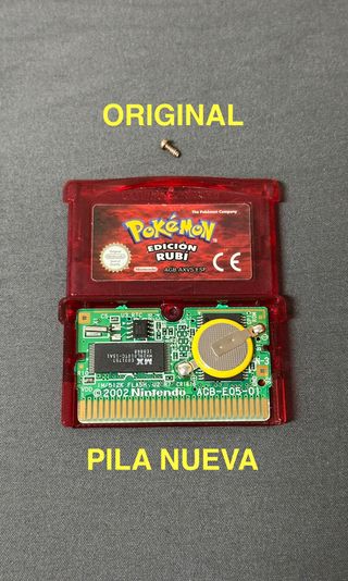 Pokemon Rubi ORIGINAL GameBoy Advance