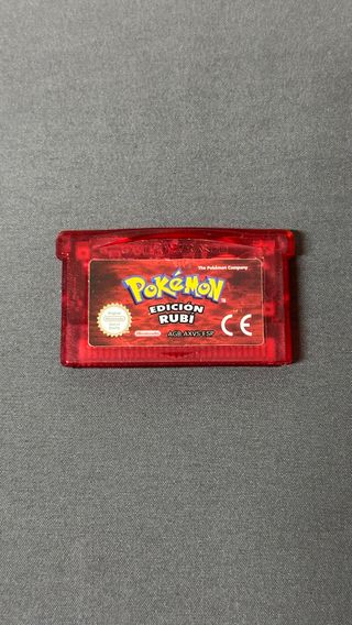 Pokemon Rubi ORIGINAL GameBoy Advance