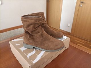 Botines marrones mujer talla 39
