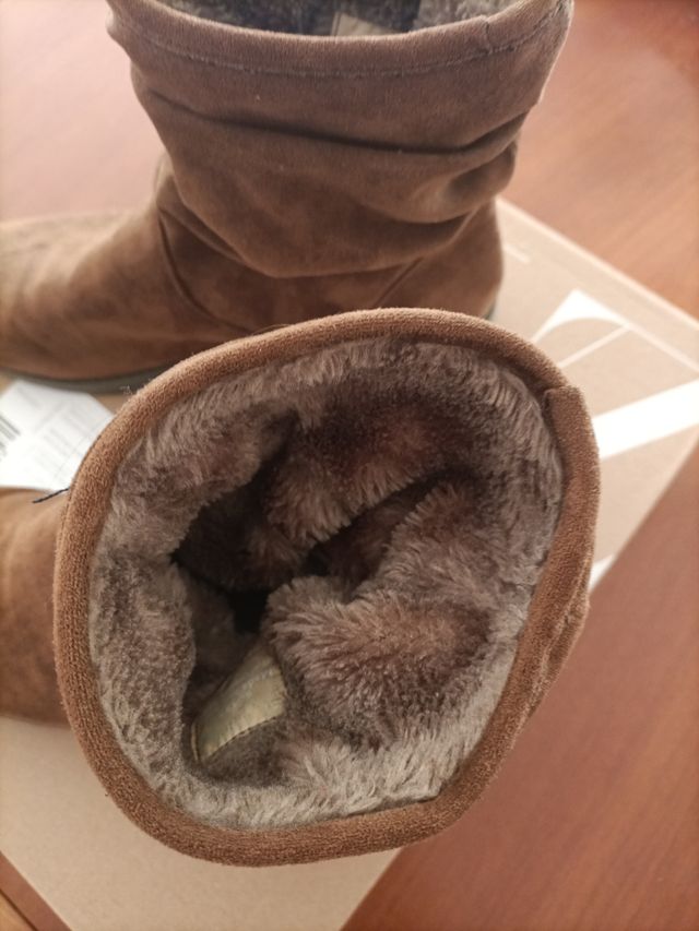 Botines marrones mujer talla 39