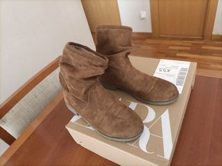 Botines marrones mujer talla 39