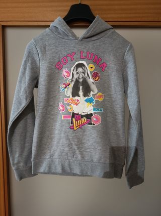 Camisola Soy Luna com capuz