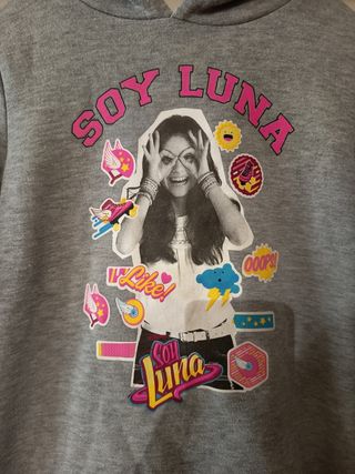 Camisola Soy Luna com capuz