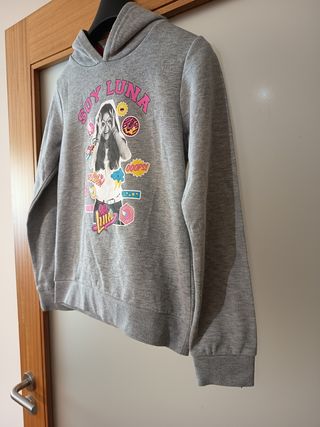 Camisola Soy Luna com capuz