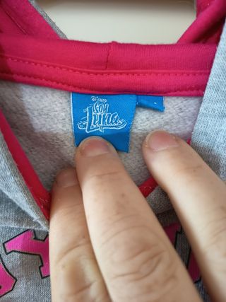 Camisola Soy Luna com capuz