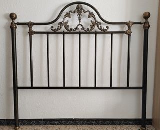 Cabecero de cama de forja