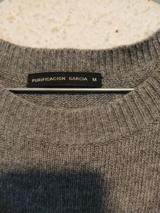 Vestido Purificación García Gris