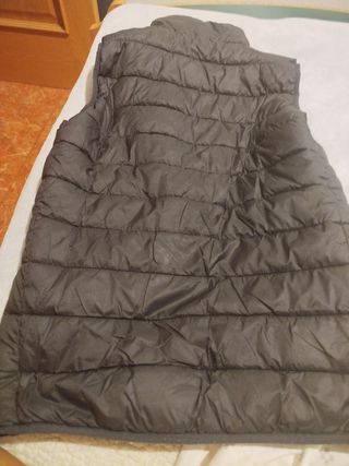 Chaleco fino unisex negro 