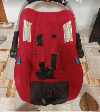 Silla de coche para bebé Jane roja