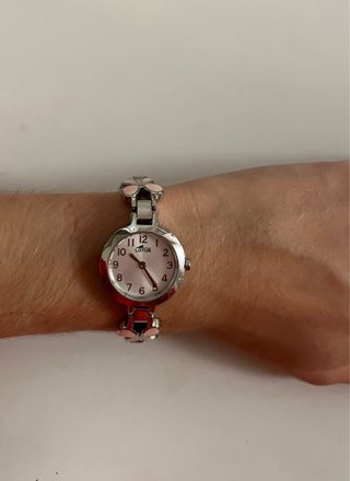 Reloj Lotus Junior Mariposas Correa Acero