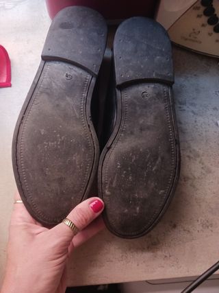 Mocasines Castellanos Negros T.38 Zapato escolar