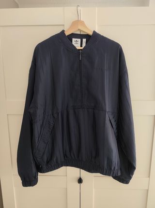 Chaqueta Adidas Azul Bomber