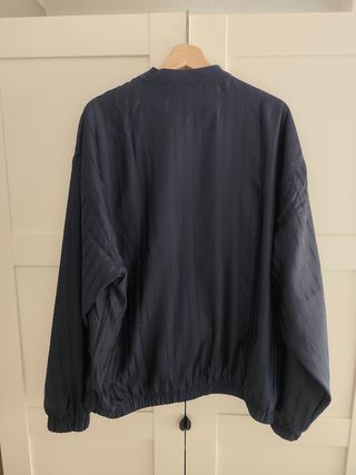 Chaqueta Adidas Azul Bomber