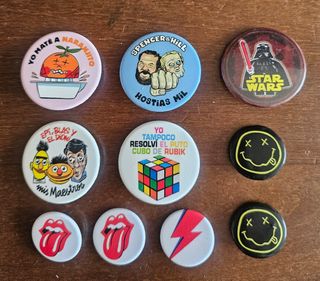 Lote de 10 chapas variadas