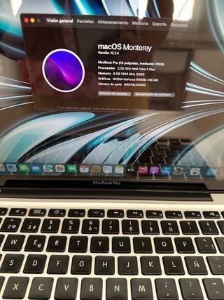 Apple MacBook Pro 13” SSD MacOS Monterey 
